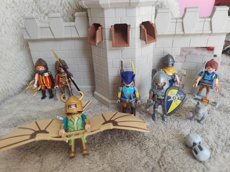 Playmobil rytierska pevnosť a rytieri,
