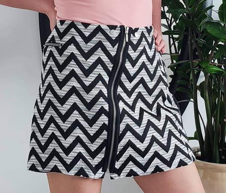 Vzorovaná mini sukňa next, next,l