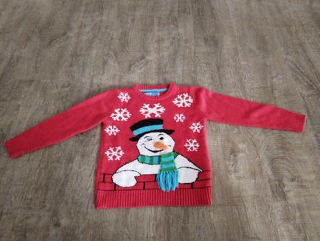 Vianočný sveter, rebel,128