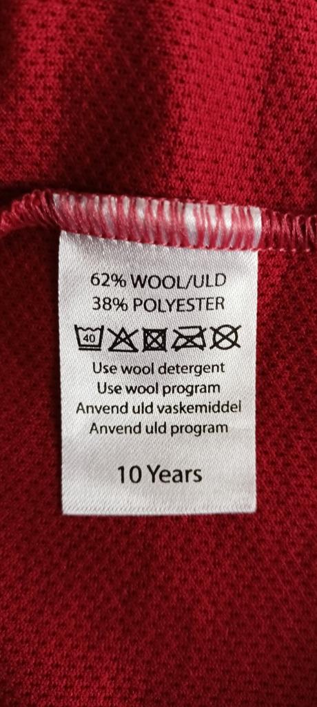 Vlnené termo tričko 10r., 140