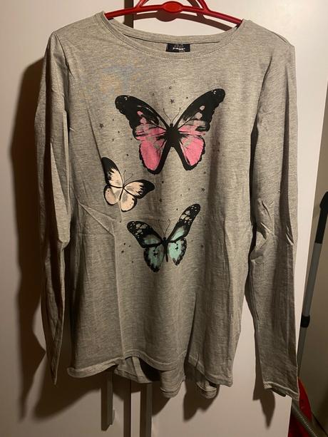 Nové dievčenské tenké tričko, 170 / 176