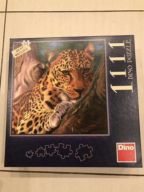 Puzzle dino leopard,