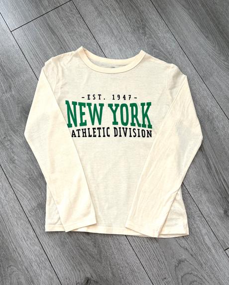 New york tričko veľ. 122/128, h&m,128