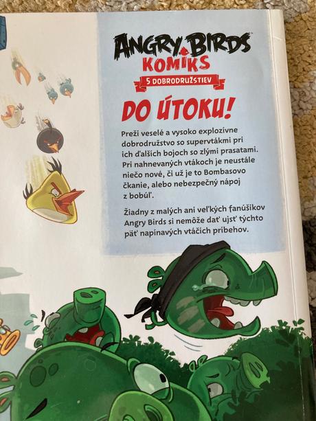 Komiks angry birds 5 dobrodružstiev,
