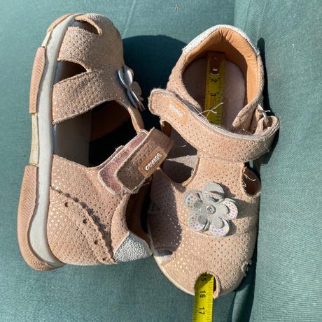 Sandálky na suchý zips, befado,25