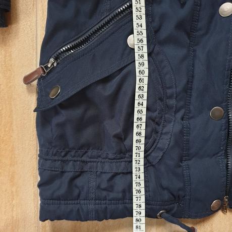 Bunda tmavomodrá gina, gina,36