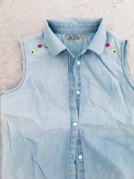 Dievčenská bluzka, original marines,134