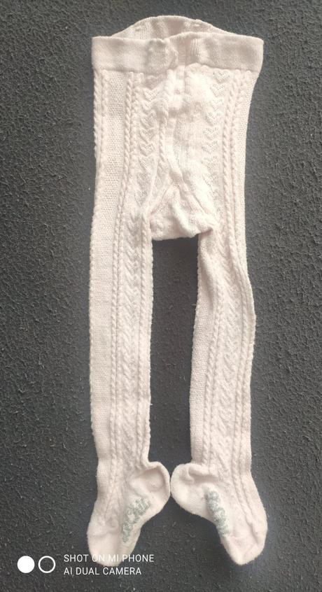 Bledoružové pančuchy veľ.62/68, 62