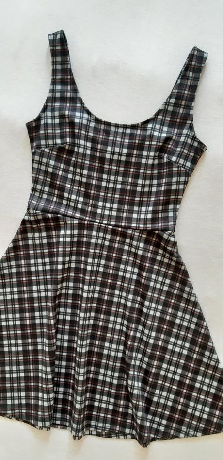 Karované šaty, new yorker,xs