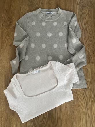 Mango sveter a tričko xs, mango,xs