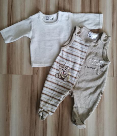 Komplet tričko+ dupačky, ergee,50