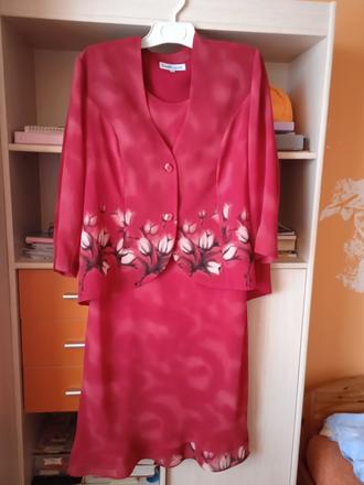 Šaty plus kabátik, 46