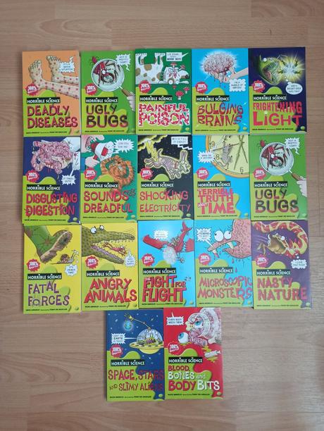 Horrible science aj jednotlivo, 