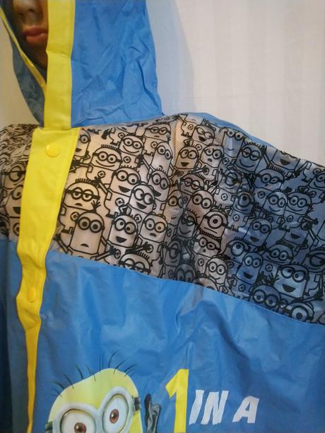 Modrý pršiplášť pončo ninion perletti 4-6r 102-114, 116