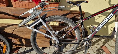 Folow me -ťahanie detského bicykla, 