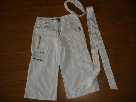 Biele trištvrťáky plus čelenka zdarma, 134