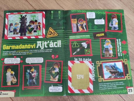 Ninjago samolepkovy album, 