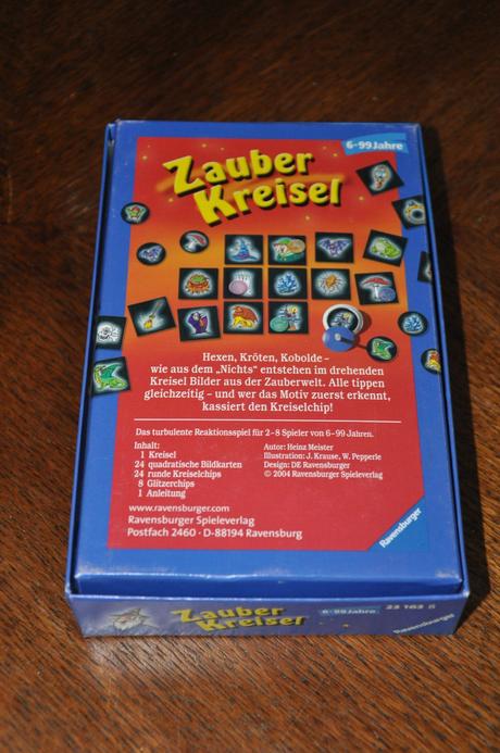 Hra čarovná vrtuľka - pravidlá v sj - od 6 rokov, 