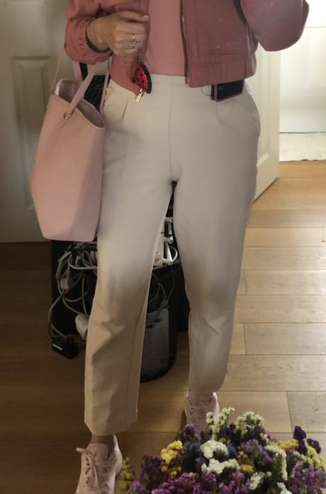 Krémové nohavice, sinsay, m/38, sinsay,m