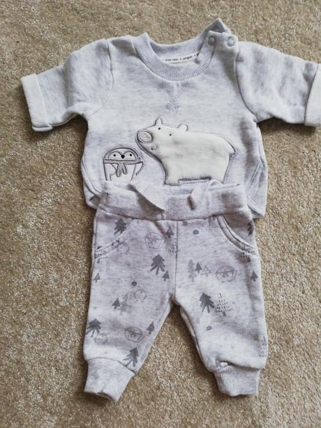 Súprava mikina +tepláky, f&f,50