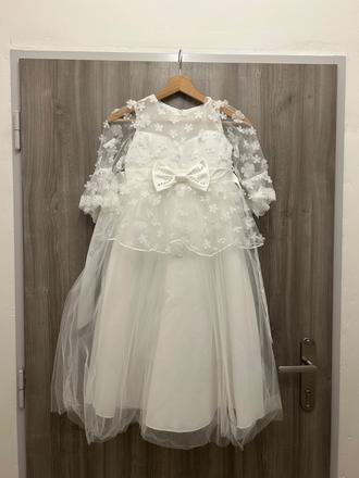 Šaty na 1. sväté prijímanie aj s topánkami, 128