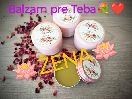 Prírodný balzam pre ženy,