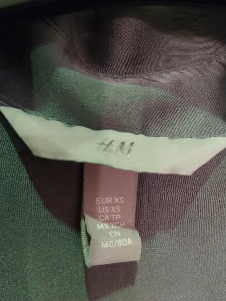 Košeľové šaty, h&m,l