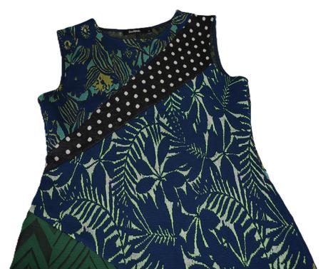 Desigual - letné elastické šaty veľ.m, desigual,m