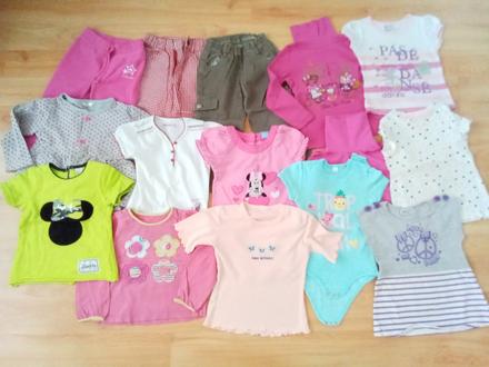 Mix oblečenia č.92, 86–98