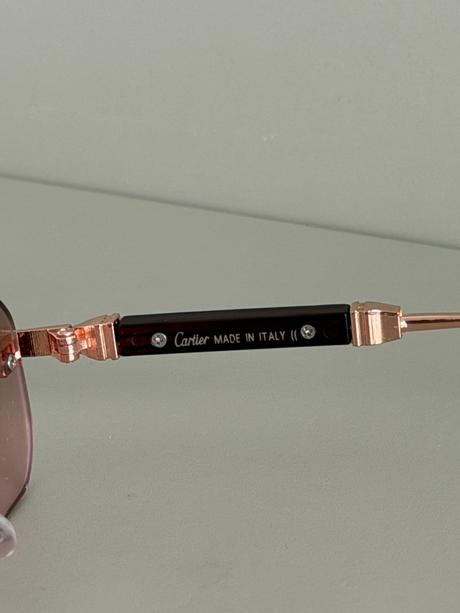 Predám dámske okuliare cartier (rose gold) nové, 