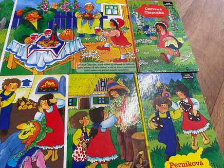 Malé rozprávky lepolero červená čiapočka perníková, 