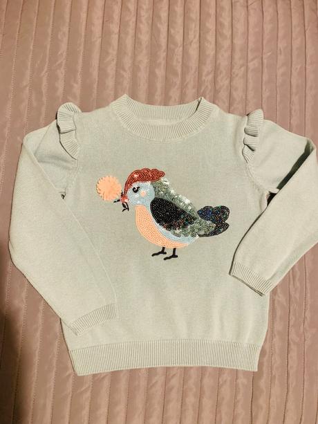 Svetrik s volánmi, c&a,104