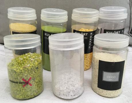 Sada na vyrábanie - kamienky a piesok,