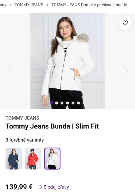 Bunda tommy hilfiger paperova, tommy hilfiger,s