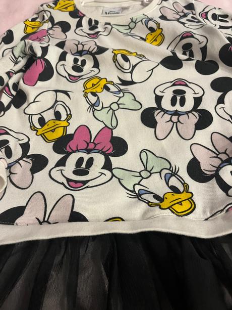 Mikinové šaty 134/140, disney,134