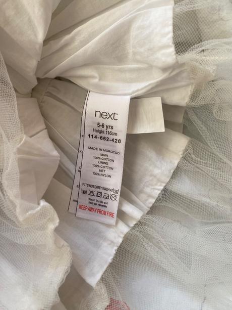 Šaty next veľkosť 116, next,116
