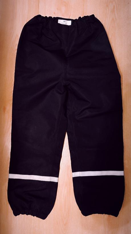 Nepremokavé nohavice, h&m,128