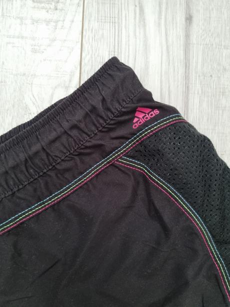 Čierne športové kraťasy adidas, adidas,m