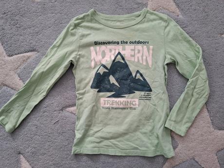 Tricko s horskou tematikou, h&m,110