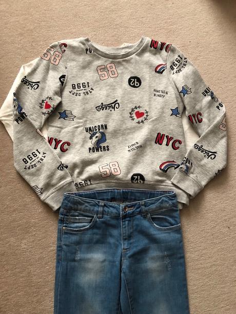 Mikina, tričko, rifle, 122–134