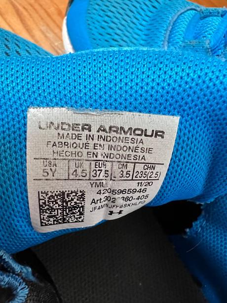 Ua tenisky, veľkosť 37,5, under armour,37