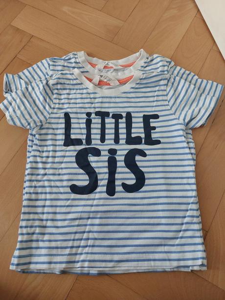 Big sis a little sis tricka pre sestry, h&m,110