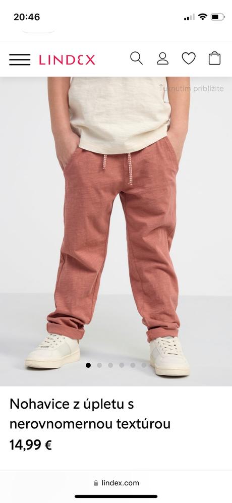 Lindex tenké nohavice nové, lindex,92