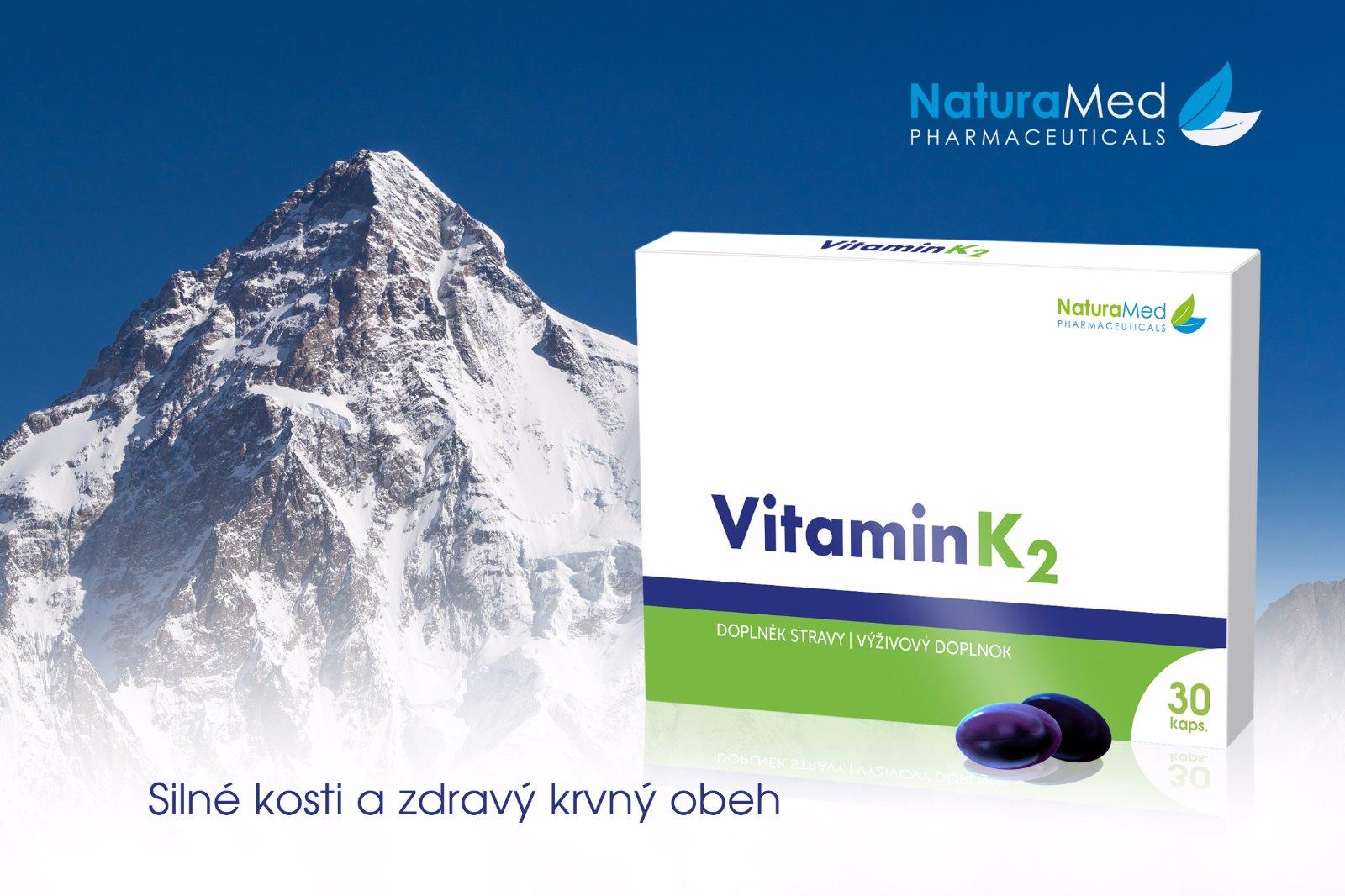 SÚŤAŽ Vyhrajte Vitamín K2+ omega3 od NaturaMed Pharmaceuticals