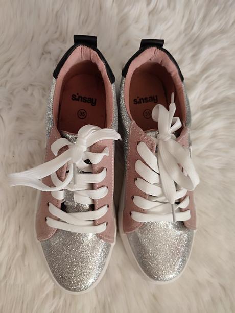 Trblietavé tenisky, sinsay,35