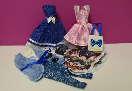 Oblečenie šaty pre barbie, 