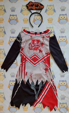 Zombie - halloweensky kostým veľ.110/116,