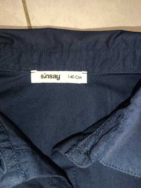 Košeľové šaty, sinsay,140