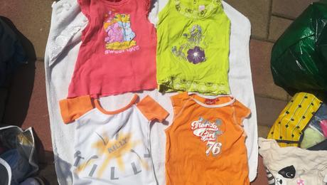 Letný balík 9 ks pre dievčatá, 104–116