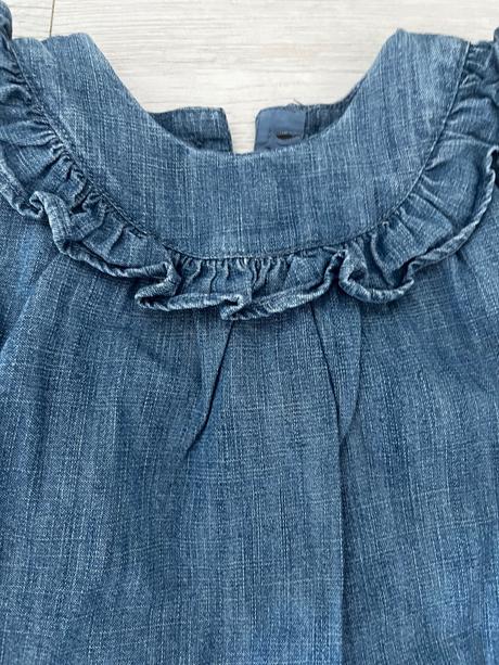 Rifľové šaty s volanikom, marks & spencer,86